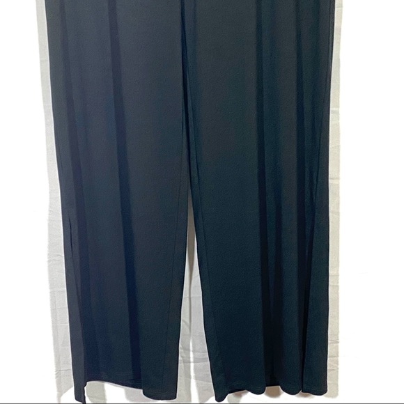 J Jill Black Pants Black Wearever Collection Size S Petite NWT Split Hem Detail - Picture 6 of 8